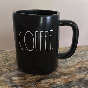 Rae Dunn COFFEE Mug Cup Black